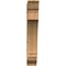 Ekena Millwork Imperial Traditional Rough Sawn Bracket, Western Red Cedar, 6"W x 30"D x 38"H BKT06X30X38IMP01RWR - alternate 3